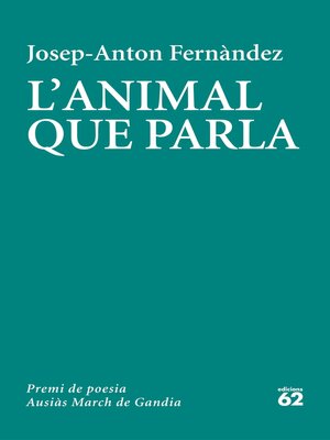 cover image of L'animal que parla